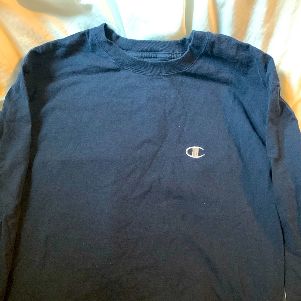 Navy blue champion long sleeve